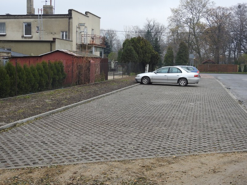 Nowy parking przy Kossaka