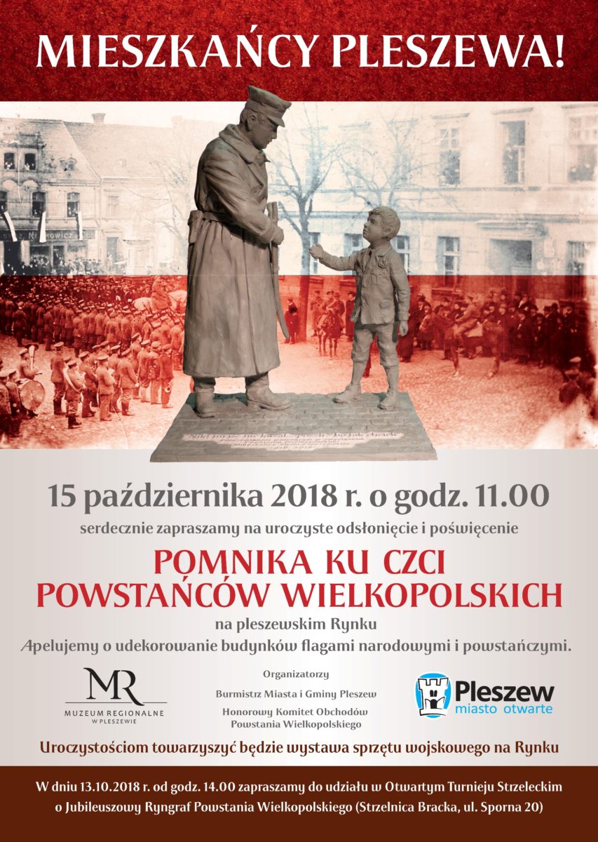 Odsłonięcie pomnika już 15 października