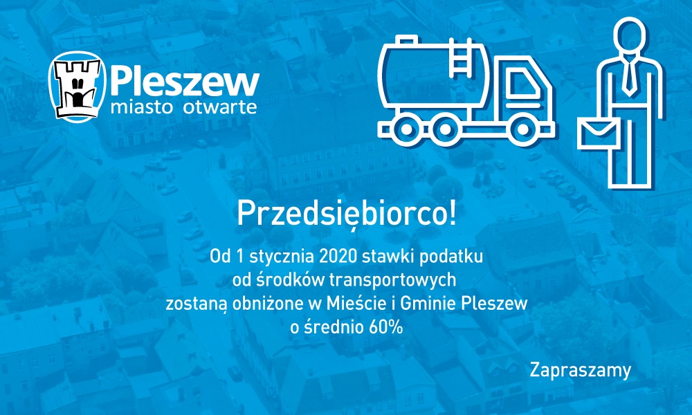 Obniżka podatku od środków transportowych