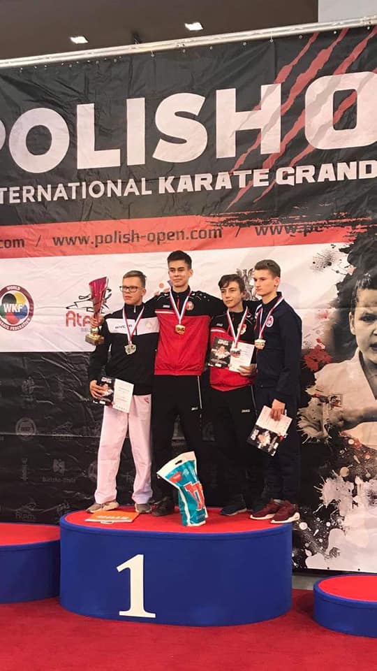 Polish Open 11-13.10.2019 Bielsko Biała Trzy medale PKK Pleszew