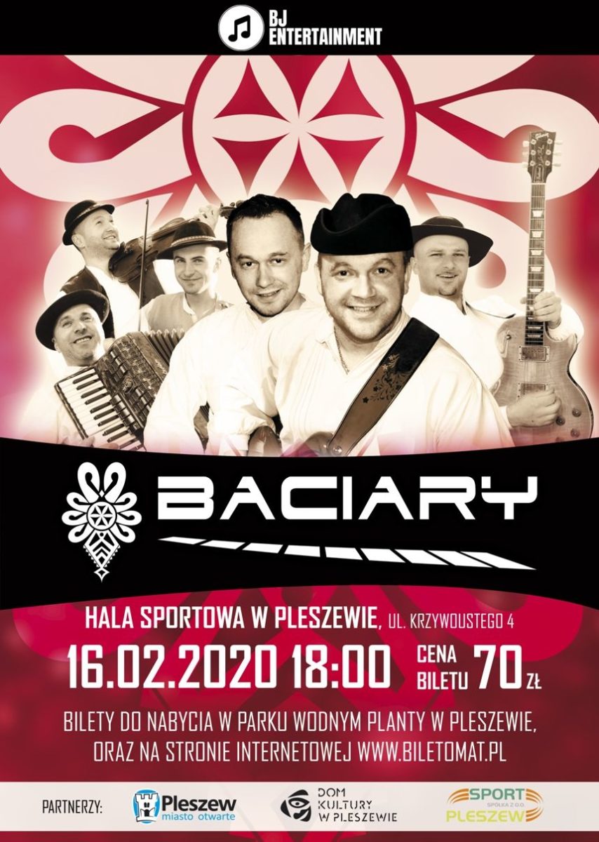 Baciary – koncert w Pleszewie