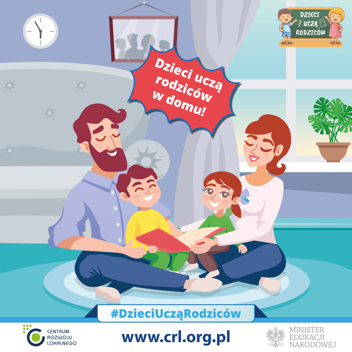 Tytuł: Dzieci uczą rodziców w domu!