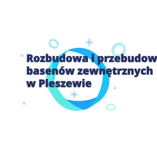 rozbudowa basenow zewnętzrnych w pleszewie - wizualizacja