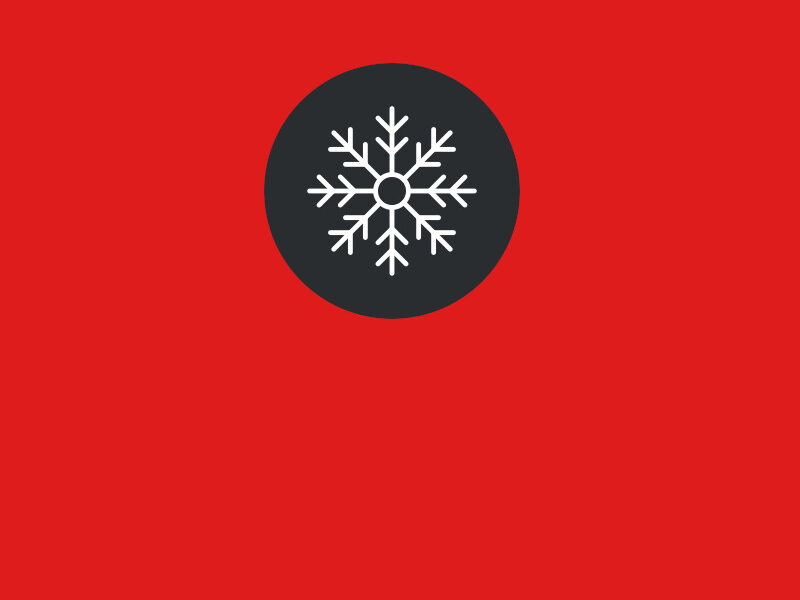 Ikona komunikatu meteo - opady śniegu