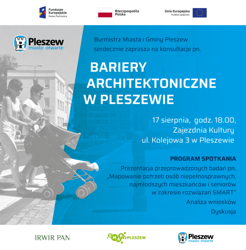 Likwidujemy bariery architektoniczne: przyjdź na spotkanie